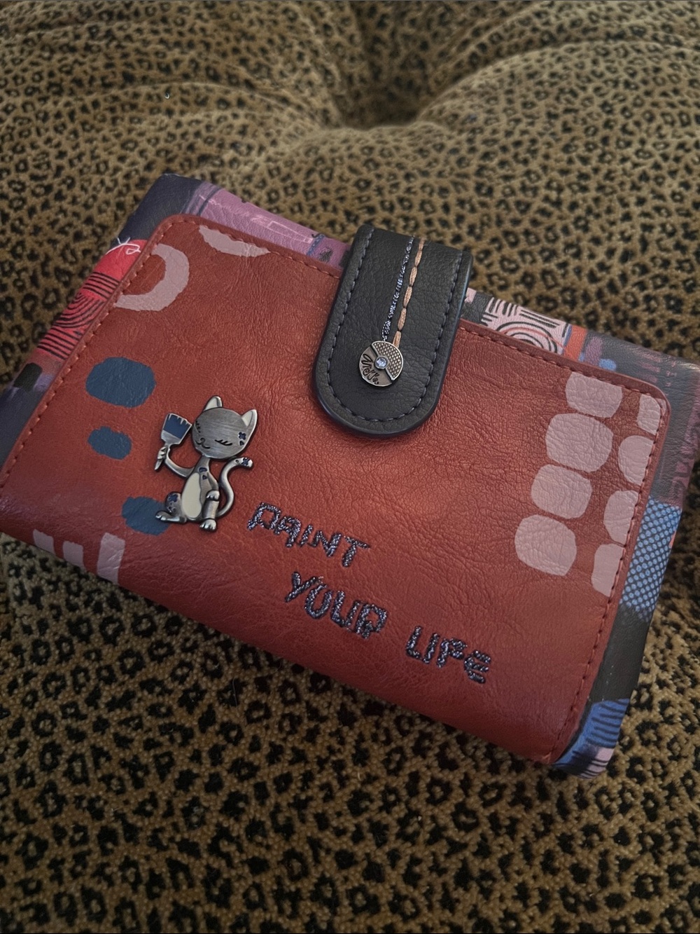 Anekke Kyomu Collection Paint Your Life Red  Women's Wallet